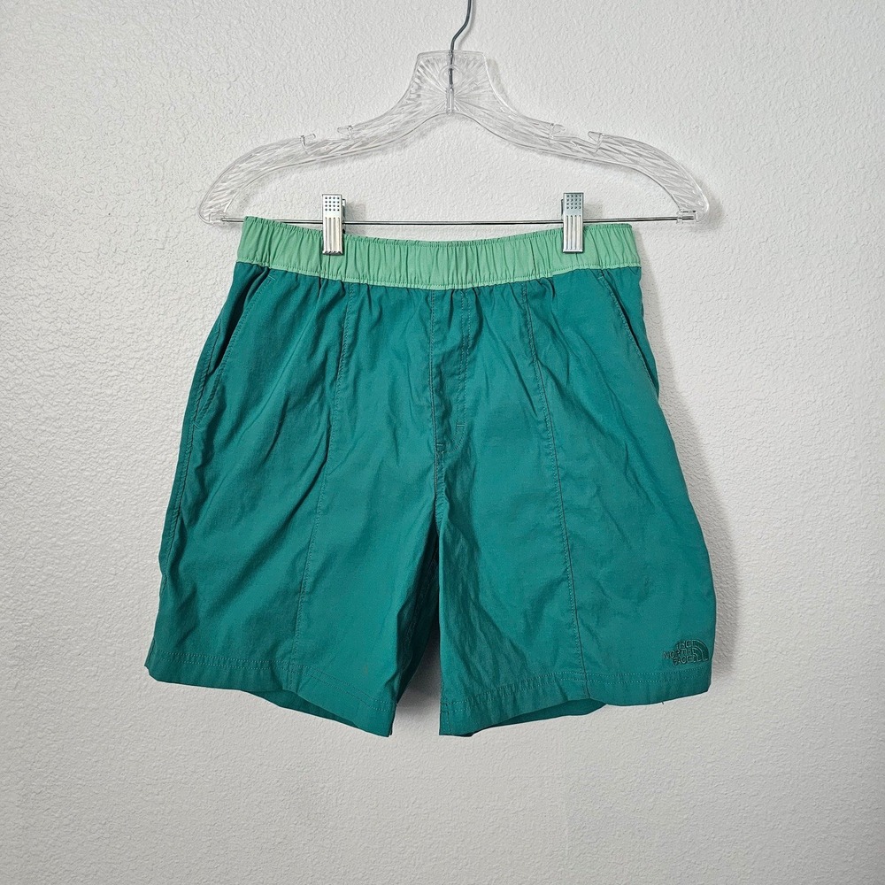 The North Face Men's Shorts Green Size Small